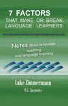7 Factors that Make or Break Language Learners