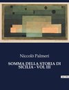 SOMMA DELLA STORIA DI SICILIA - VOL III
