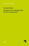 Metaphysische Anfangsgründe der Naturwissenschaft