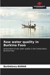 Raw water quality in Burkina Faso