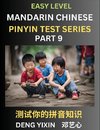 Chinese Pinyin Test Series for Beginners (Part 9)