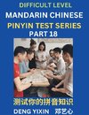 Chinese Pinyin Test Series (Part 18)