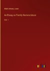 An Essay on Family Nomenclature