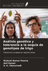 Análisis genético y tolerancia a la sequía de genotipos de trigo