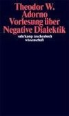 Vorlesung über Negative Dialektik