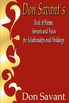 Don Savant's Book of Poems, Sonnets and Vows for Relationships and Weddings