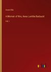A Memoir of Mrs, Anna Laetitia Barbauld