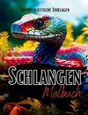 Schlangen Malbuch 