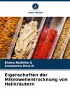 Eigenschaften der Mikrowellentrocknung von Heilkräutern