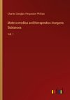 Materia medica and therapeutics Inorganic Subtances