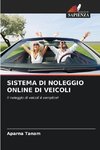 SISTEMA DI NOLEGGIO ONLINE DI VEICOLI