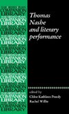 Thomas Nashe and literary performance