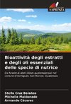 Bioattività degli estratti e degli oli essenziali delle specie di nutrice