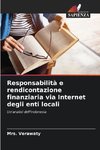 Responsabilità e rendicontazione finanziaria via Internet degli enti locali