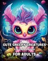 Cute Creepy Creatures Coloring Book For Adults
