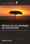 Eficacia de una estrategia de comunicación