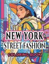 New York Street Fashion Coloring Book