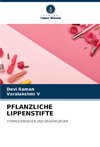 PFLANZLICHE LIPPENSTIFTE
