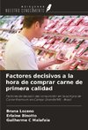 Factores decisivos a la hora de comprar carne de primera calidad