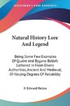 Natural History Lore And Legend