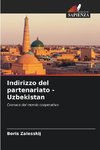 Indirizzo del partenariato - Uzbekistan