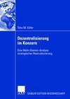 Dezentralisierung im Konzern