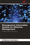 Management Information System for Effective Management