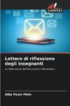 Lettere di riflessione degli insegnanti