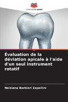 Évaluation de la déviation apicale à l'aide d'un seul instrument rotatif