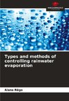 Types and methods of controlling rainwater evaporation