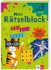 Klett mein Rätselblock ab 8 Jahren Band 1