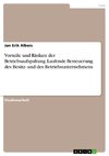 Vorteile und Risiken der Betriebsaufspaltung. Laufende Besteuerung des Besitz- und des Betriebsunternehmens