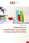 Élaboration et caractérisation de couches minces d'oxyde de nickel