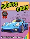 Sports Cars Coloring Book for Boys