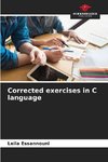 Corrected exercises in C language