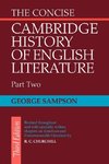 Concise Cambridge History of English             Literature