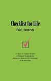 Checklist for Life for Teens