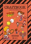 CRAFTBOOK - 100 SEITEN - SUPER TENNIS MALMOTIVE - KNIFFLIGE RÄTSEL UND AUFGABEN - LERNSPIEL - WORD CHAMPIONS MATCH