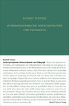 Anthroposophische Menschenkunde und Pädagogik