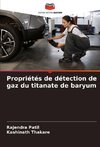 Propriétés de détection de gaz du titanate de baryum
