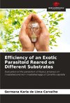 Efficiency of an Exotic Parasitoid Reared on Different Substrates