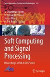 Soft Computing and Signal Processing