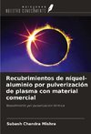 Recubrimientos de níquel-aluminio por pulverización de plasma con material comercial