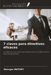 7 claves para directivos eficaces