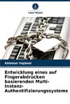 Entwicklung eines auf Fingerabdrücken basierenden Multi-Instanz-Authentifizierungssystems