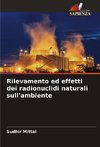 Rilevamento ed effetti dei radionuclidi naturali sull'ambiente