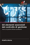 Gli elementi essenziali del controllo di gestione