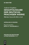Trauerspiele I