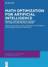 Math Optimization for Artificial Intelligence