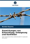 Auswirkungen von Entwicklung, Enteignung und Konflikten